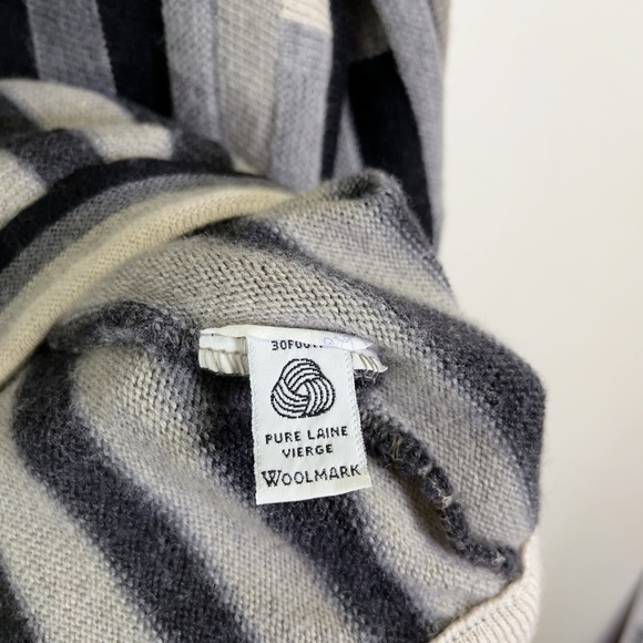 Vintage 90s Textured Coogi Style Cropped Sweater - Picture 13 of 16